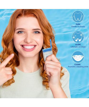 Buy Brushpicks Interdental Toothpicks - Soft Bristle Dental Floss Picks for Plaque Removal | 600PCS (Pack of 5) | Mint Flavor | International Shipping Available - Buy Online on GoSupps.com
