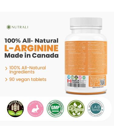 New 1000mg HIGH STRENGTH L Arginine Tablets - Pure Arginine Powder Powerful Nitric Oxide Supplement Boost Protein and Creatine Synthesis Stamina and Athletic Dominance Designed for Men requiring Peak Performance and Endurance Non-GMO Gluten-Free - 180 Veg - Buy Online on GoSupps.com