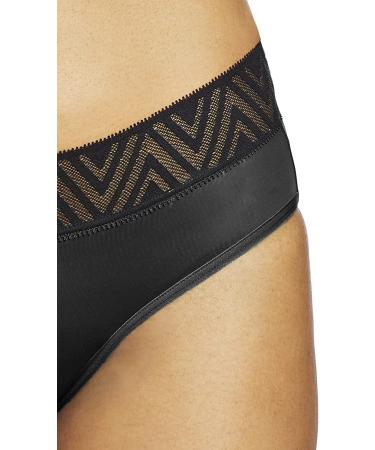 Thinx Hiphugger Period Underwear - Moderate Absorbency - Large Black - Buy Online on GoSupps.com