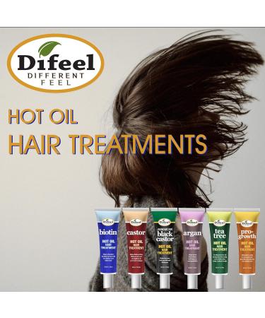 Difeel Tea Tree Oil Hot Oil Hair Treatment 1.5 oz (Pack of 2) - Deep Conditioning Therapy - Buy Online on GoSupps.com