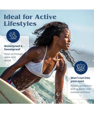 Clear Choice Sport Shield Extreme SPF 55 - Alkaline Skin Therapy Sunscreen Non-Comedogenic Anti-Aging Protection with Zinc Oxide & Antioxidants For All Skin Types Rosacea & Daily Use - Buy Online on GoSupps.com