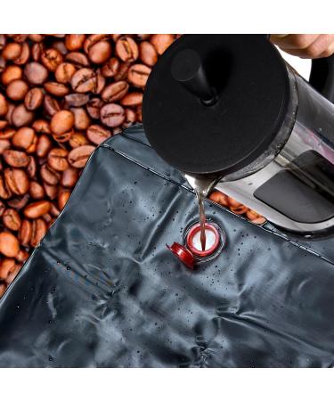 10L Super-Large Capacity Coffee Enema Bag Kit - Complete Set with Silicone Hose Reusable Tips & Flow Control for Home Use - Buy Online on GoSupps.com