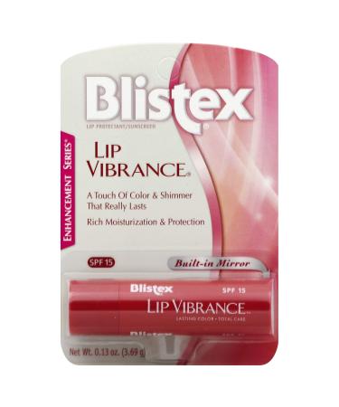 Blistex Lip Vibrance Lip Protectant SPF 15 0.13 oz (Pack of 12)