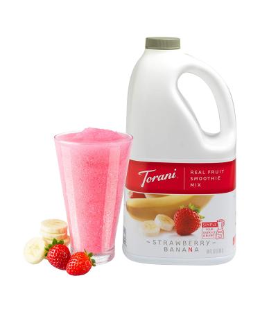 Torani Real Fruit Smoothie Mix Strawberry Banana 64oz - Pack of 1 - Buy Online on GoSupps.com
