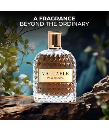 Valuable Men's Cologne Bold & Sophisticated Scent Perfume for Men With Citrus Spice And Woody Notes 3.4 Fl Oz Fragrance For All Occasions Valuable Men 3.4 Fl Oz (Pack of 1) - Buy Online on GoSupps.com