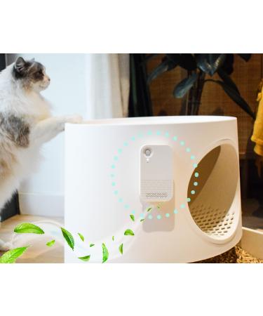 Doxie's Pet Odour remover Pluggable Air Purifier & Sanitizer Eliminates Germs and Mold with UV-C Light Deodorizer for Odor from Pets Room Air Freshener for Small Rooms