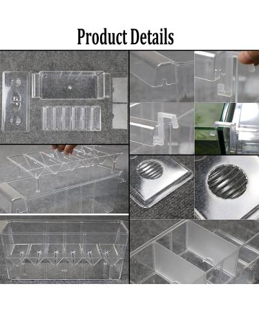 Acrylic Fish Breeding Box | Isolation Breeder Hatchery for Baby Fish, Shrimp, Clownfish - Buy Online on GoSupps.com