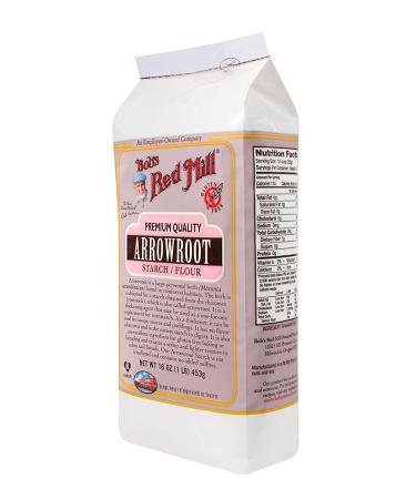 Bob's Red Mill Arrowroot Starch / Flour 16oz (Pack of 4) - Gluten-Free & Non-GMO - Buy Online on GoSupps.com