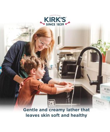Kirk's Castille originale Coco Savon sans parfum Paquet 18 Fragance Free 1 Fragance Free 125 GRAMMES - Buy Online on GoSupps.com