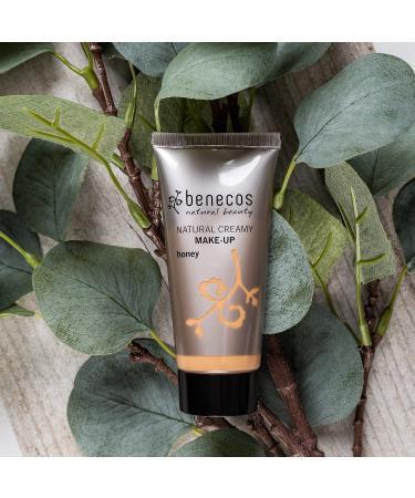 benecos Flawless Face Matte Foundation in Honey - Lightweight Coverage for a Natural Look - Buy Online on GoSupps.com