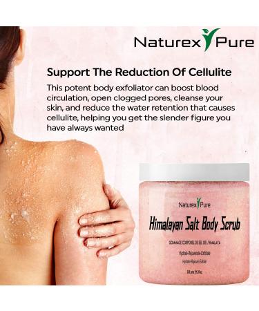 Himalayan Salt Scrub - Mineral-Rich Exfoliator for Body & Face | Natural Moisturizing Scrub for Men & Women | Brightening Shower Exfoliator - Buy Online on GoSupps.com