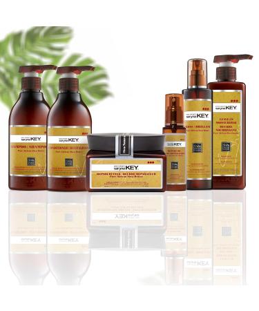 Buy Moisturizing Shampoo for Damaged Hair with Pure African Shea Butter - Sulfate Free No Parabens Cruelty Free - 300ml Professional Keratin Treatment - Buy Online on GoSupps.com