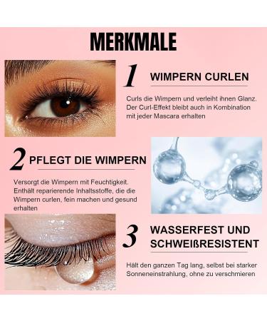 ARCHIDATE Mascara waterproof in black 3D long dense and curved mascara sweatproof and smudgeproof quickly defines and conditions the eyelashes for sensitive eyes - Buy Online on GoSupps.com