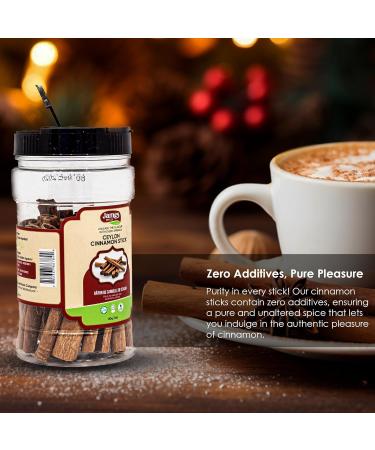 James Spices Inc. Cinnamon Sticks - Fragrant Spice Delight - 2 Oz Jar - Buy Online on GoSupps.com