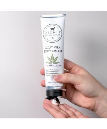 Dionis Goat Milk Hand Cream Milk & Hemp 1oz (Pack of 2) Milk & Hemp 0.5 Ounce (Pack of 2) - Buy Online on GoSupps.com