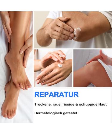  MrCuvaryas Urea foot cream healing foot lotion for dry chapped skin and rough calluses with maximum strength - Buy Online on GoSupps.com