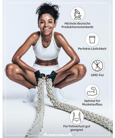 Anovona Casineo 8k Protein Powder - World s Best Protein Shake (198 Score) | German Lab Tested | Mango Lassi Flavor - Buy Online on GoSupps.com