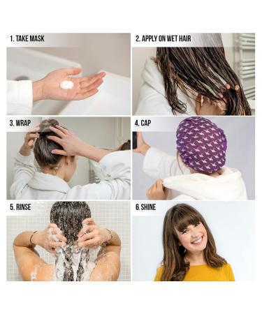 Aussie Staycation Hair Mask & Cap | Premium Australian Hair Care for Healthy Hydrated Hair - Buy Online on GoSupps.com
