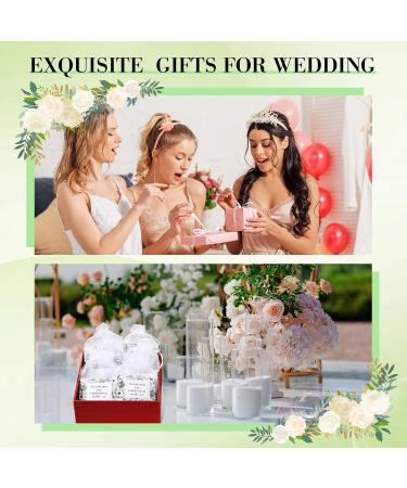 24 Set Bath Salts Bulk Eucalyptus Bubble Bath Spa Gift for Women | Relaxing Mineral Soak for Weddings Bridal Showers & Favors | Includes Thank You Cards & Organza Bags - Buy Online on GoSupps.com