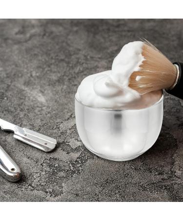 Skisuno Double Layer Shaving Soap Bowl Set | Men's Razor Foam Shell | Premium Shaving Kit for a Smooth Shave - Buy Online on GoSupps.com
