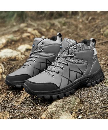 Rytejfes Men's White Sneakers - Sporty Waterproof Gym & Running Shoes | Comfortable Slip-Resistant Walking Sneakers for Women - Gray 45 EU - Buy Online on GoSupps.com