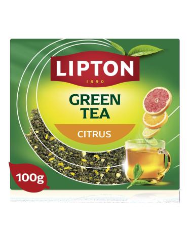 Lipton th vert aux agrumes 100 grammes