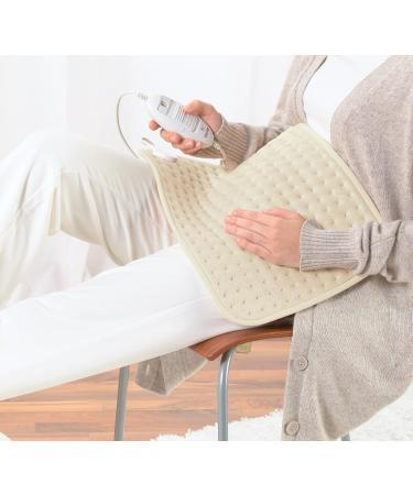 Beurer HK 45 Cosy Heating Pad - 3 Temperature Levels & Soft Micro Fleece | International Shipping - Buy Online on GoSupps.com