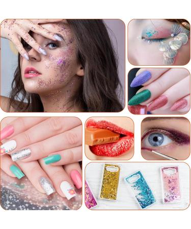 24 Can Glitter Face Set | Holographic Sequins & Glitter Powder for Nail Art DIY Decoration & Festive Crafts - International Shipping Available - Buy Online on GoSupps.com