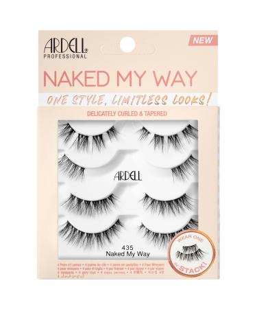 Ardell Naked My Way - 435 False Eyelashes 4 Pairs 1-pack