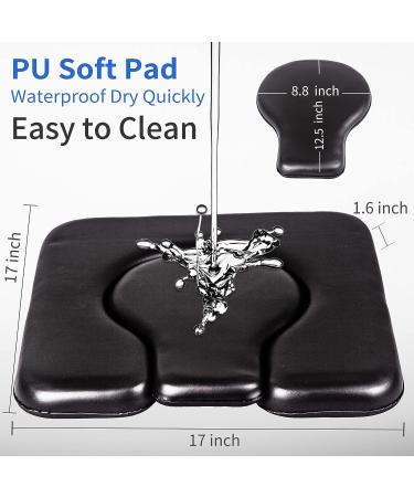 Thick Sponge Padded Commode Chair Cushion with Waterproof Cover - Universal Fit for Elderly and Handicapped - Buy Online on GoSupps.com