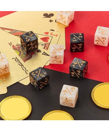 24-Piece Dice Counters Token Set for MTG and CCG Card Game Accessories - Buy Online on GoSupps.com