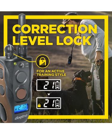 Dogtra Canada ARC HANDSFREE Plus Boost and Lock Remote Dog Training E-Collar HANDSFREE Square Waterproof 1.2KM Range 1 Dog Expandable System Medium Large Dogs with CA Warranty ARC Handsfree Plus B&L - Canada Warranty - Buy Online on GoSupps.com