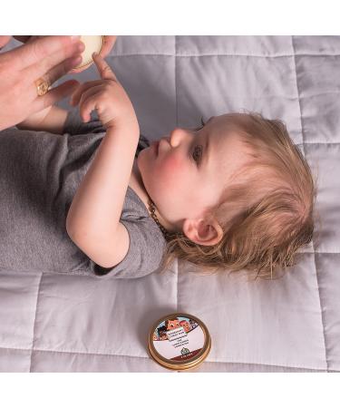 Punkin Butt Baby Respiratory Rub with Rosemary | Soothing Vapor for Chest Congestion Relief | Organic Chamomile & Mullein | Safe for Infants | 2 oz - Buy Online on GoSupps.com