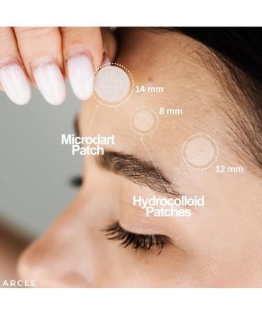 Korean Acne Treatment - Invisible Microdart & Hydrocolloid Pimple Patches | Fast-Acting Overnight Care for Blemishes Blackheads & Zits | Gentle Micropoint Technology with Azelaic Acid - Buy Online on GoSupps.com