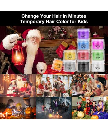 Magic Master Keratin Hair Color Wax - Temporary Instant Colored Clay for Men and Women - White - MMK-009 - Buy Online on GoSupps.com