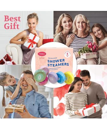 Viebeauti Eucalyptus Scented Shower Steamers - Aromatherapy Shower Bombs for Relaxing Vapor Steam - Buy Online on GoSupps.com