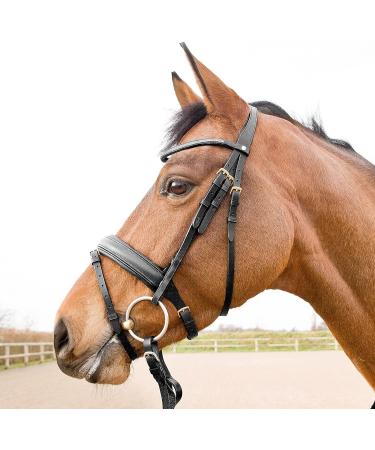 HORZE Soft Elastic Rein-Aid Inserts | Improve Riding Contact | Black One Size - Buy Online on GoSupps.com