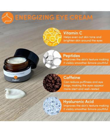 Dogface Men's Complete Combo: Exfoliating Face Wash Hydrating Day & Night Moisturizers Retinol Serum & Eye Cream - International Shipping Available - Buy Online on GoSupps.com