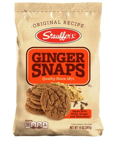 Stauffers Ginger Snaps Bag, 14-Ounce Bags (Pack of 6) 14 Ounce (Pack of 6)