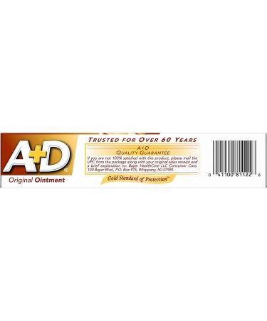 A&D Diaper Rash Ointment & Skin Protectant Original - 1.5 Oz (2 Pack) - Buy Online on GoSupps.com