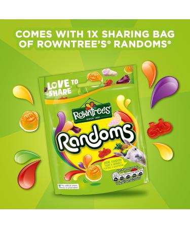 Rowntree's Randoms Incredible Easter Egg - Milk Chocolate with Marshmallow & Fruity Inclusions | 540g - Buy Online on GoSupps.com