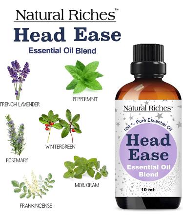 Natural Riches Tranquility Serenity Essential Oil Blends Set - Calm Sleep, Headache Relief - 3 x 10ml - Buy Online on GoSupps.com
