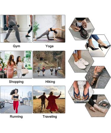 Komprexx Arch Support Bands - Copper Compression Sleeve for Plantar Fasciitis Relief - 1 Pair for Women & Men, Feet Pain, Heel Spurs, Flat Arches - Buy Online on GoSupps.com