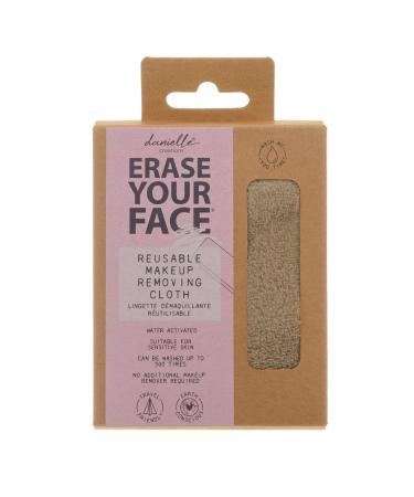 Danielle Creations Erase Your Face Eco Friendly Reusable Make Up Remover Cloth in Grey