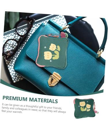 Buy Sewoart Storage Bag for Women - Portable Multi-Purpose Pocket Organizer with Flower Pattern for Periods Coins & Small Items - Buy Online on GoSupps.com