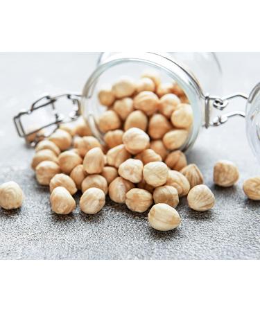 Organic Raw Blanched Hazelnuts 2 Pounds - Non-GMO Filberts - Unsalted, Unroasted, Vegan - Bulk Nuts for Desserts and Nut Butter - Protein-Rich Option - Buy Online on GoSupps.com