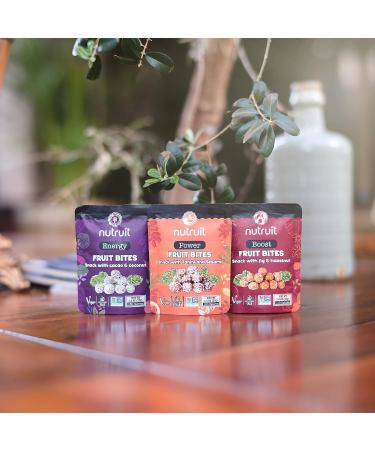 Nutruit Gourmet Healthy Snacks Mega Variety Box - Vegan, Gluten-Free, Non-GMO, Kosher - Pack of 32 High-Fiber, Plant-Based Protein Snacks, No Added Sugar - Perfect Snack Gift for Family, Kids, Adults - 1.2oz Packs - Buy Online on GoSupps.com
