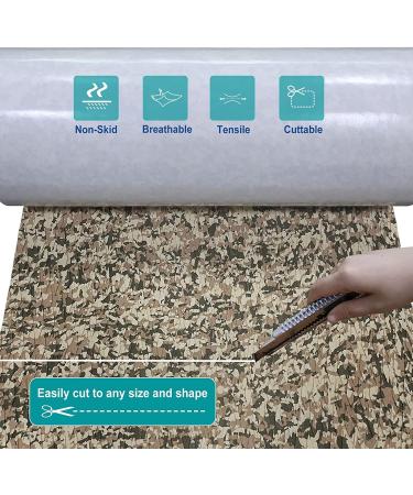 EVA Foam Boat Decking Camo Marine Flooring - Non-Slip Self-Adhesive Pad for Boat, Kayak, Yacht, Jet Ski, RV, Fishing, Surfboard, Golf Cart - Camouflage Desert Design - 94.5 x 23.62 - 1 Pc - Buy Online on GoSupps.com