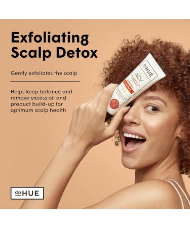 dpHUE ACV Exfoliating Scalp Detox - 4 oz | Reduce Shedding Promote Healthy Hair Growth | Salicylic Acid & Niacinamide | Vegan & Color Safe - Buy Online on GoSupps.com