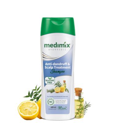 Enriched Ayurvedic Anti-Dandruff & Scalp Treatment Shampoo for Healthy and Dandruff-Free Hair (400 ml / 13.53 fl oz)